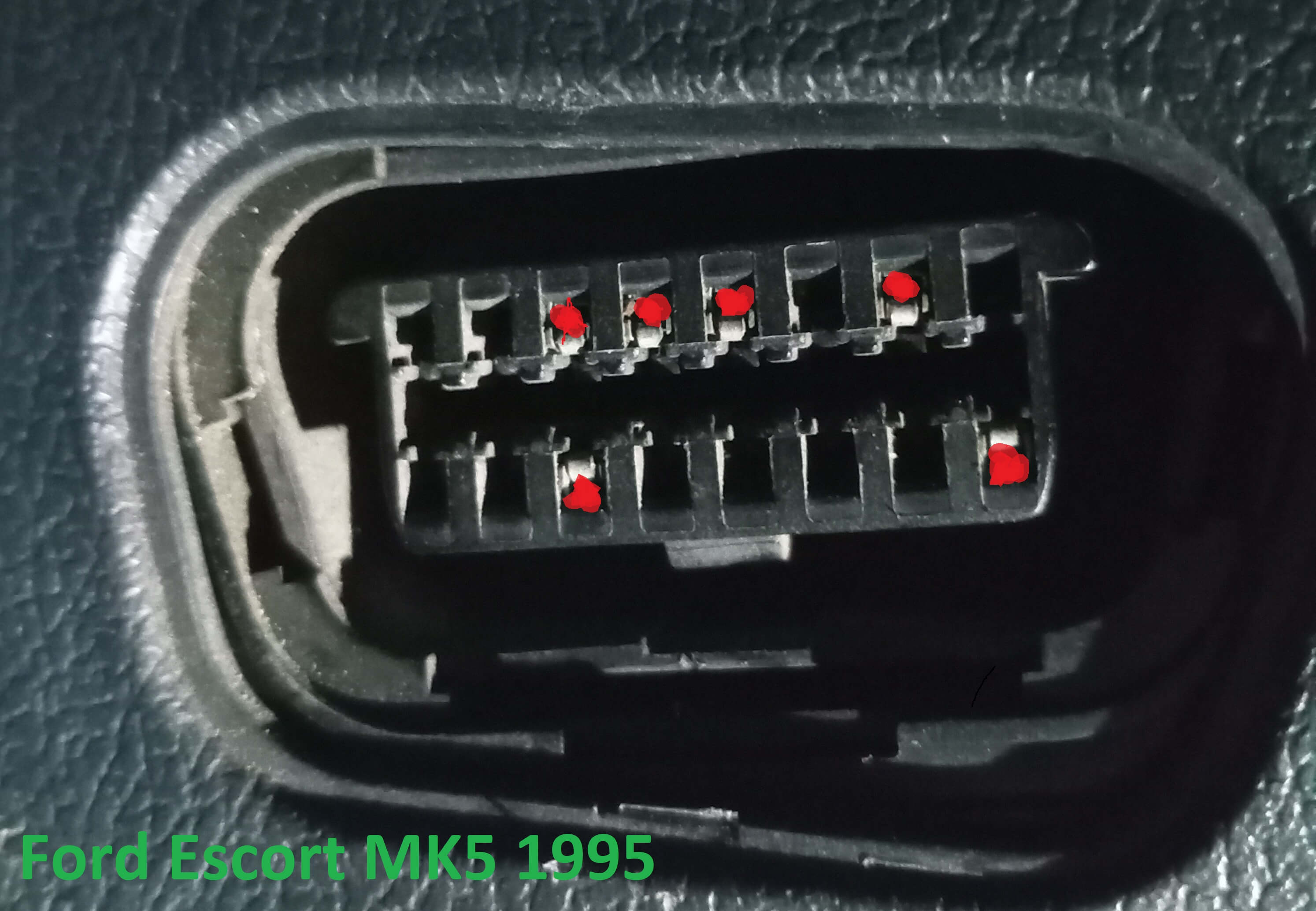 Connector Ford Escort MK5 1995