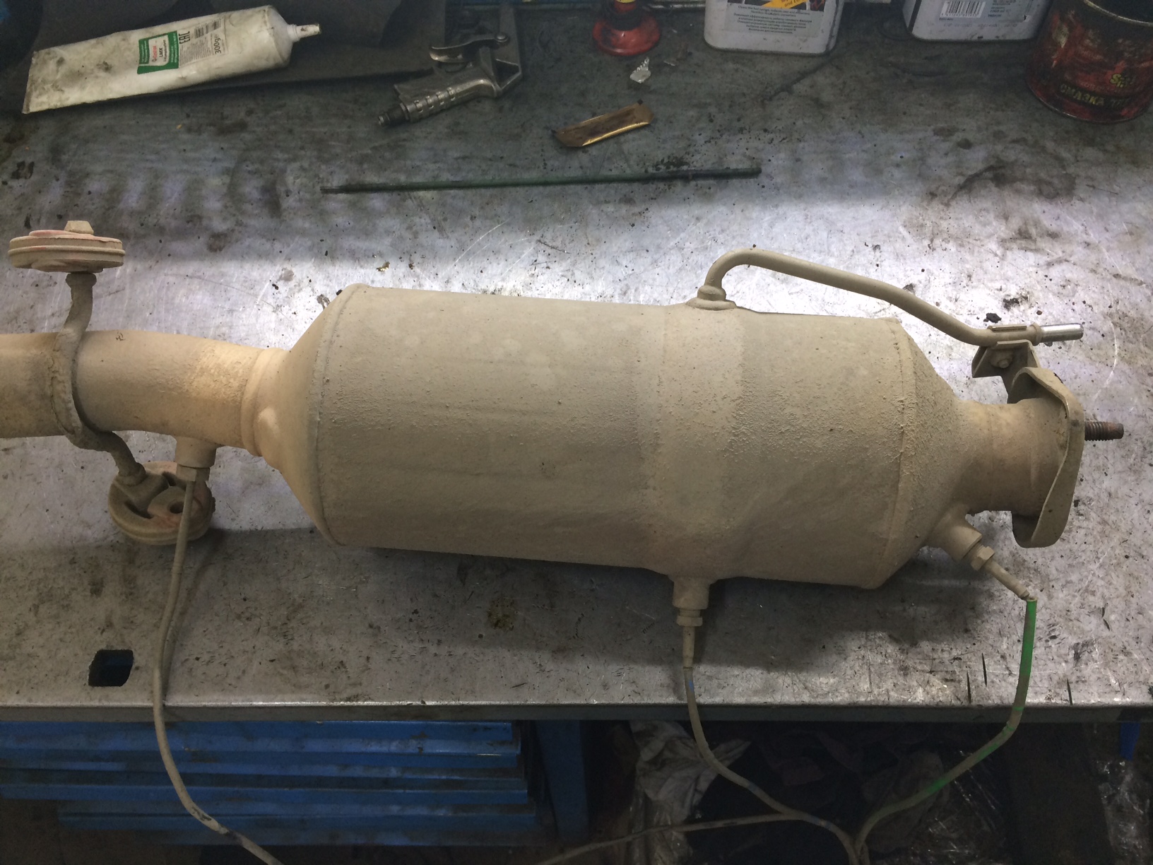 демонтировали фильтр