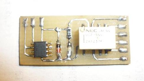 Фото платы . Светодиод не обязателен.